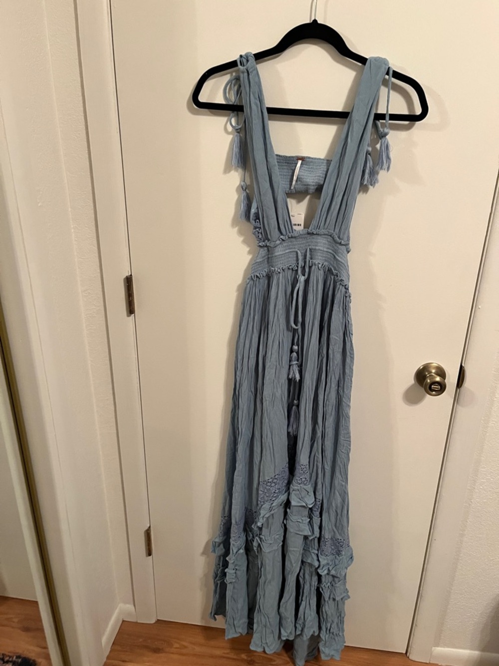 Free People Santa Maria Maxi dress in Blue